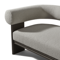 Collins Aluminum 2 Seat Sofa