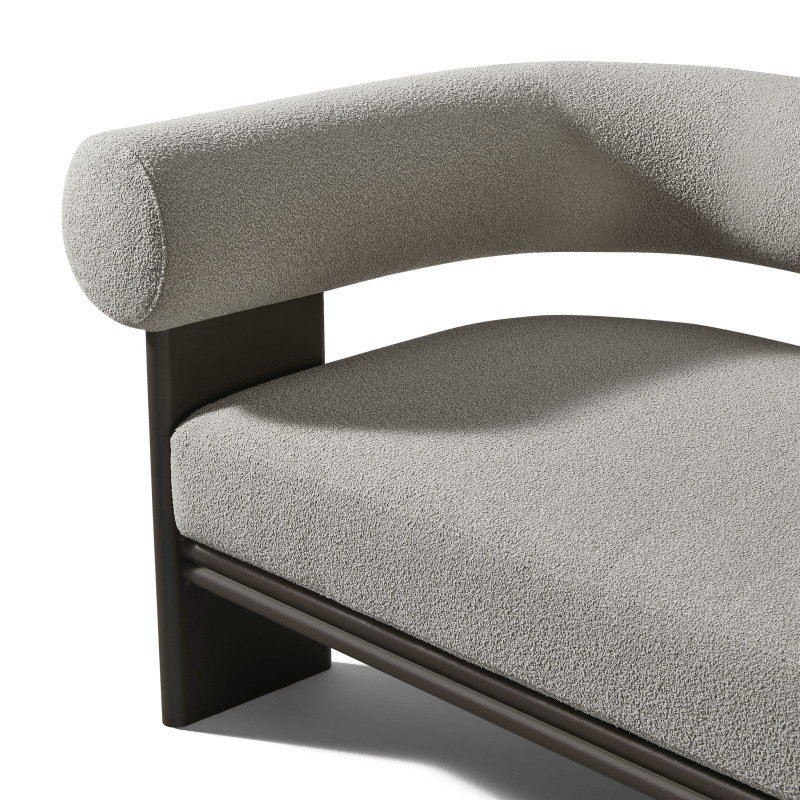 Collins Aluminum 2 Seat Sofa