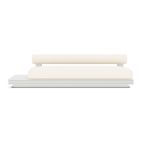 Collins Aluminum 3 Seat Armless Sofa + Table Left