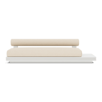 Collins Aluminum 3 Seat Armless Sofa + Table Right