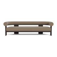 Collins Aluminum 3 Seat Sofa