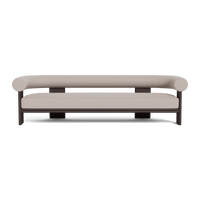 Collins Aluminum 3 Seat Sofa