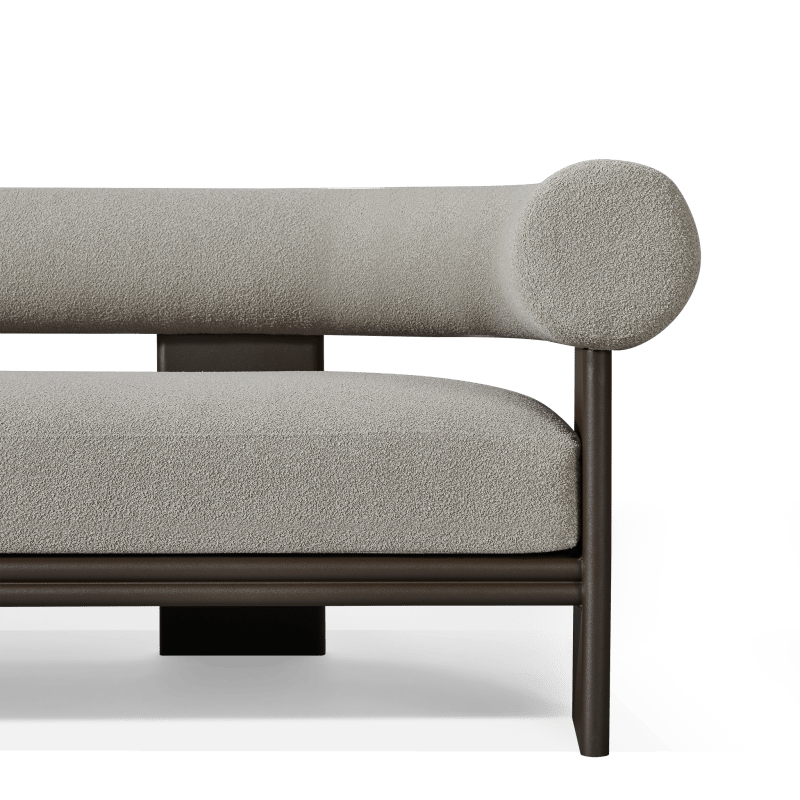 Collins Aluminum 3 Seat Sofa