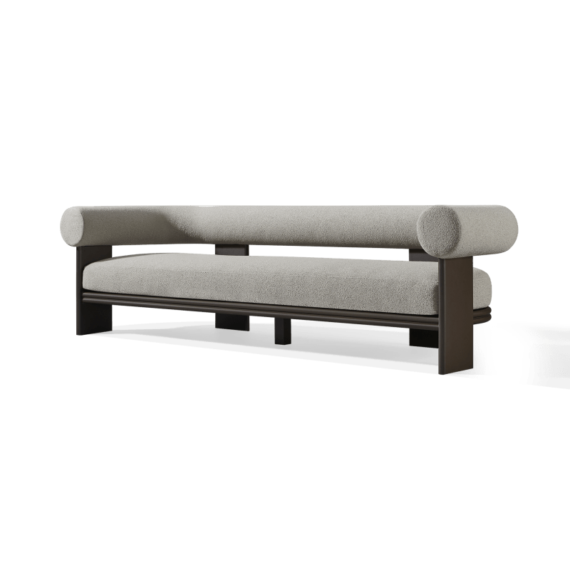 Collins Aluminum 3 Seat Sofa