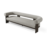 Collins Aluminum 3 Seat Sofa