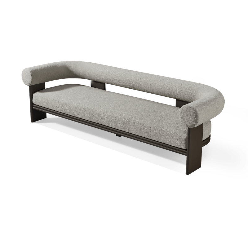 Collins Aluminum 3 Seat Sofa