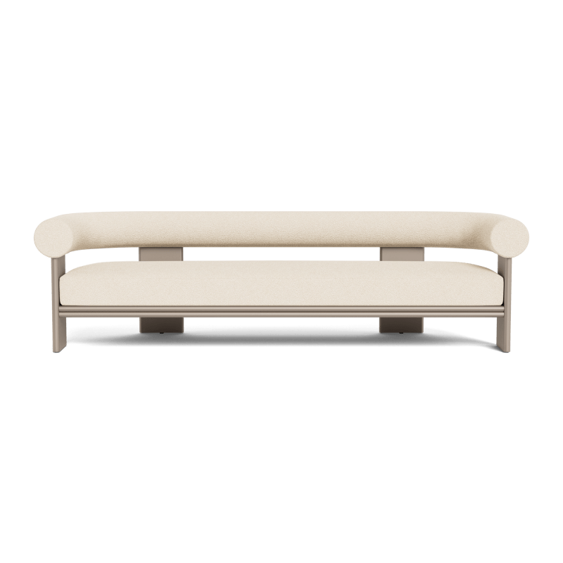 Collins Aluminum 3 Seat Sofa