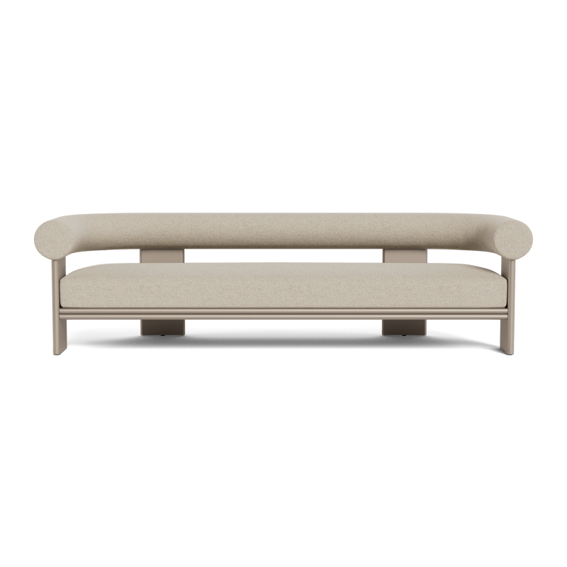 Collins Aluminum 3 Seat Sofa