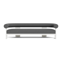 Collins Aluminum 3 Seat Sofa
