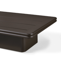 Collins Aluminum Coffee Table