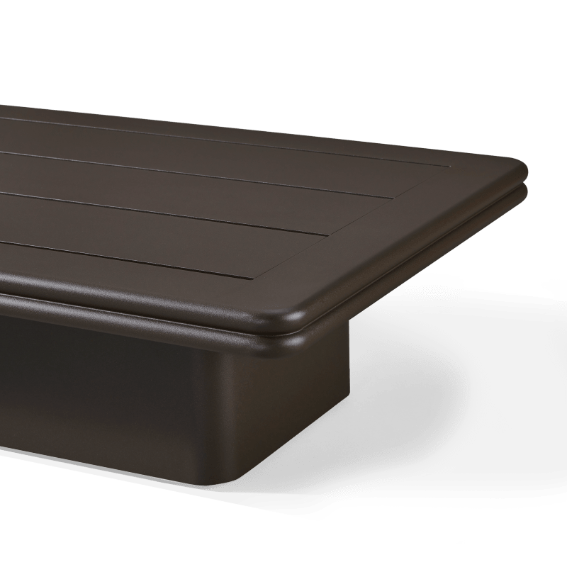 Collins Aluminum Coffee Table