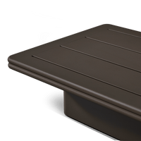 Collins Aluminum Coffee Table