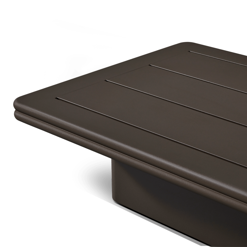 Collins Aluminum Coffee Table