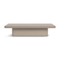 Collins Aluminum Coffee Table