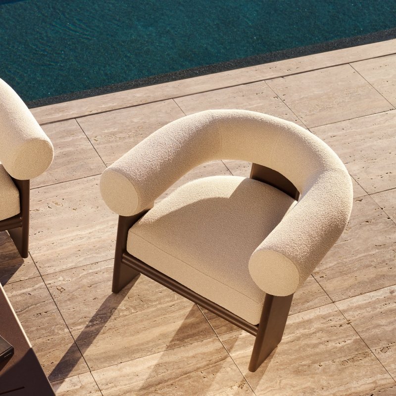 Collins Aluminum Lounge Chair