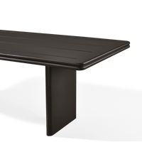Collins Aluminum Rectangle Dining Table