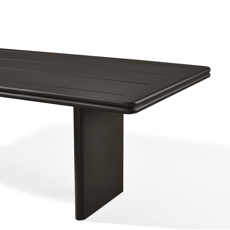 Collins Aluminum Rectangle Dining Table