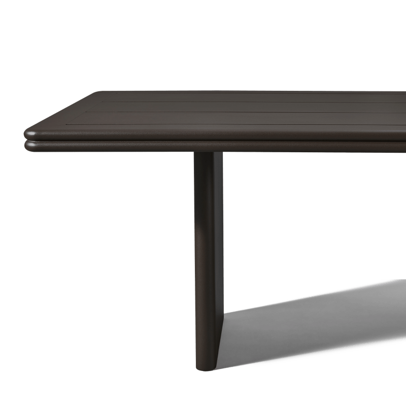 Collins Aluminum Rectangle Dining Table