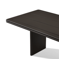 Collins Aluminum Rectangle Dining Table