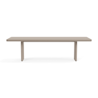 Collins Aluminum Rectangle Dining Table