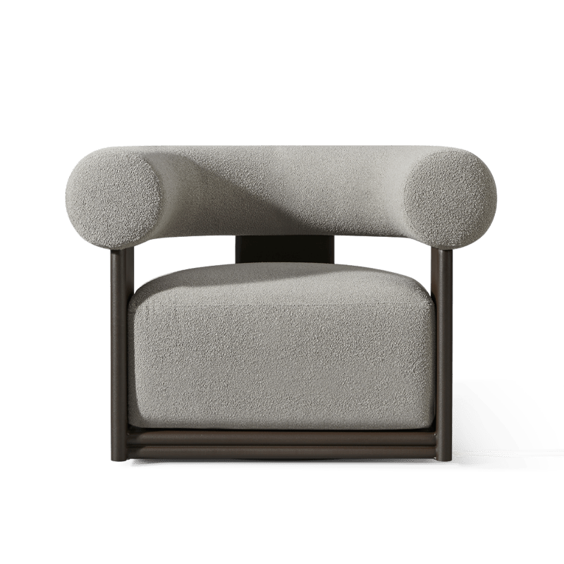 Collins Aluminum Swivel Lounge Chair