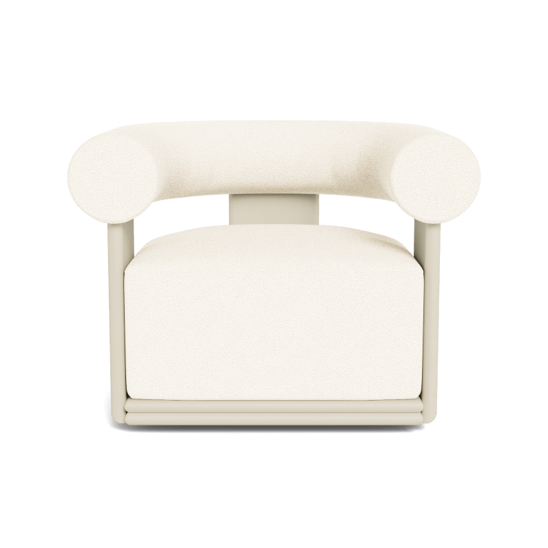 Collins Aluminum Swivel Lounge Chair