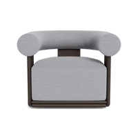Collins Aluminum Swivel Lounge Chair