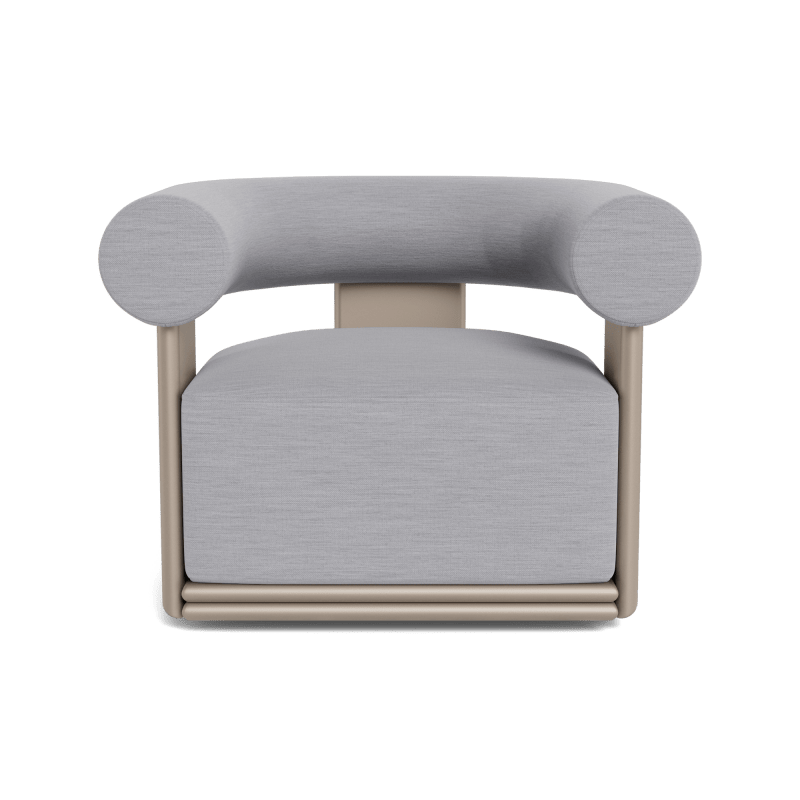 Collins Aluminum Swivel Lounge Chair