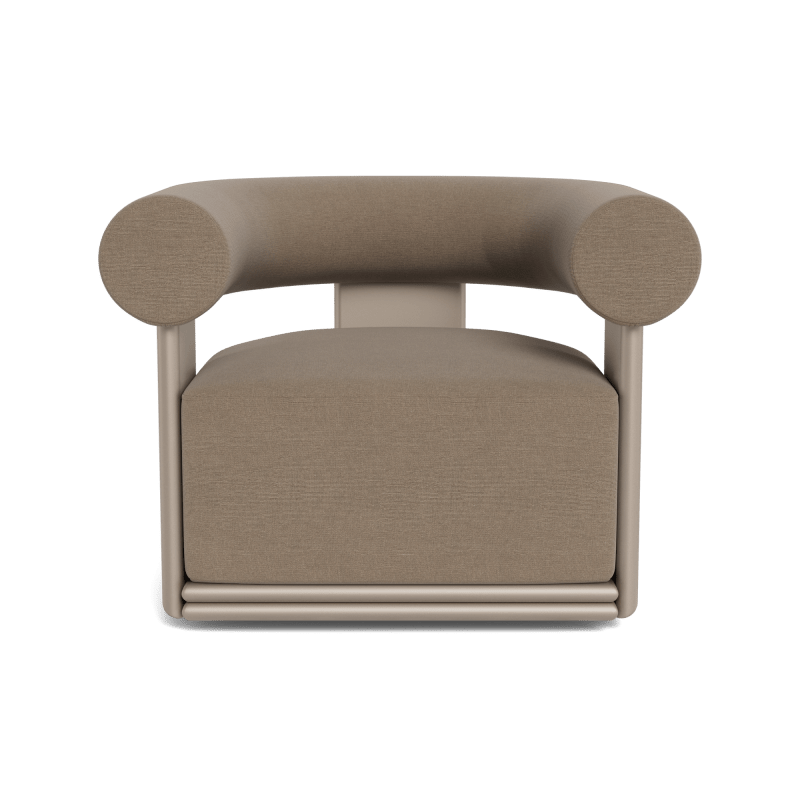 Collins Aluminum Swivel Lounge Chair