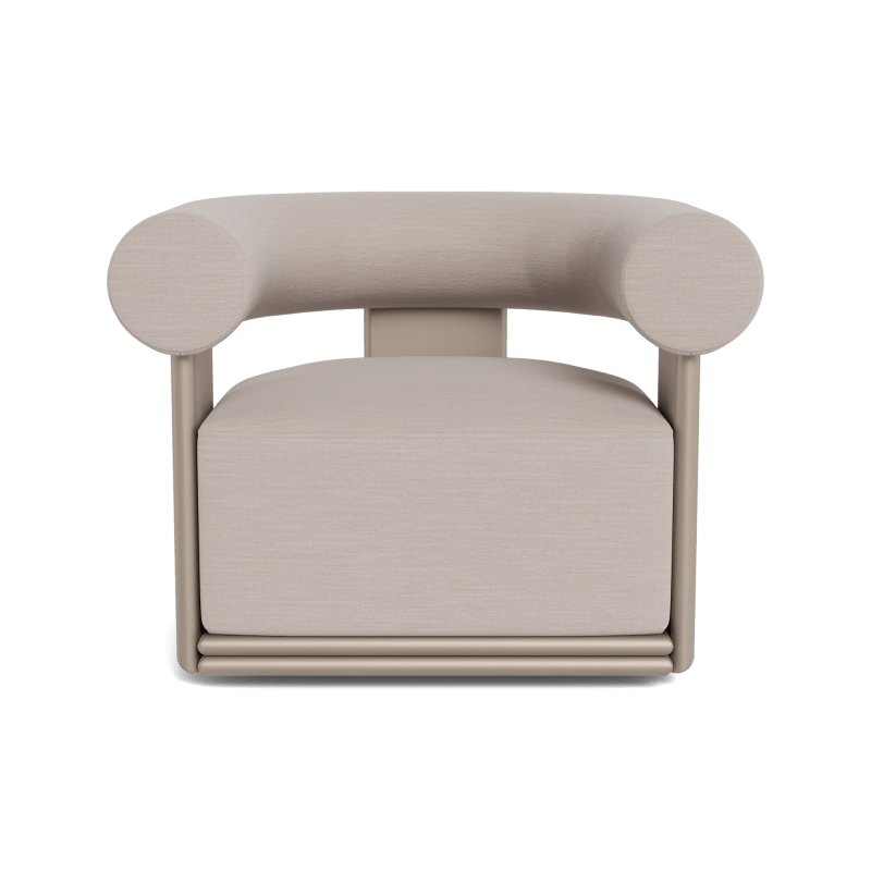 Collins Aluminum Swivel Lounge Chair