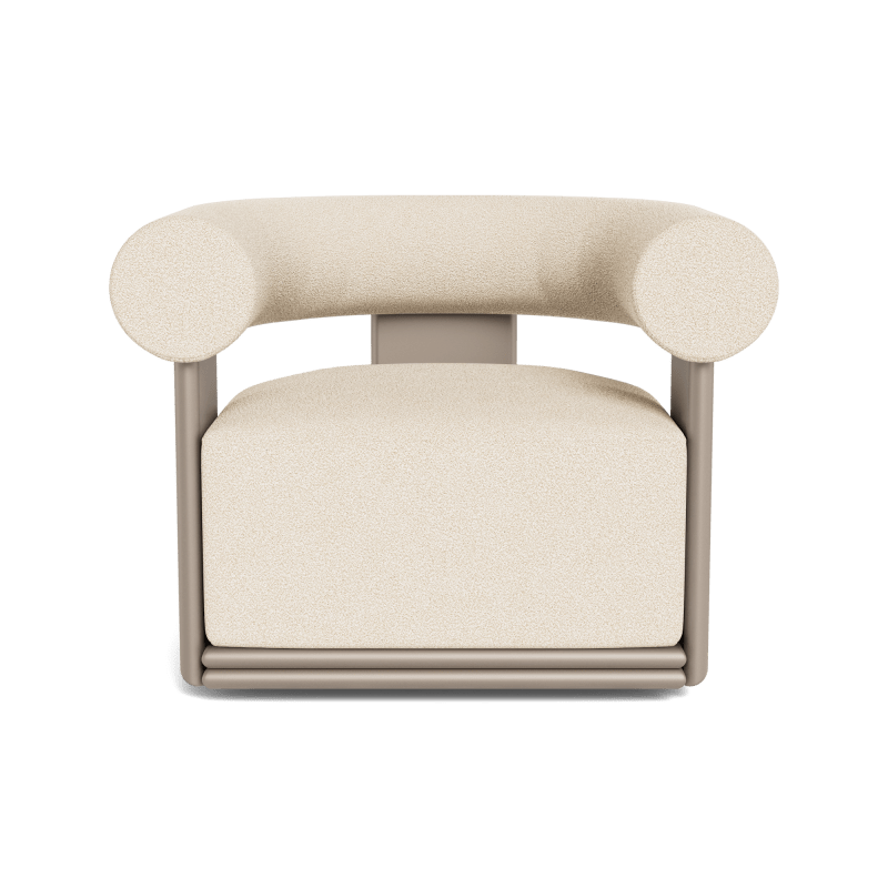 Collins Aluminum Swivel Lounge Chair