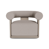 Collins Aluminum Swivel Lounge Chair