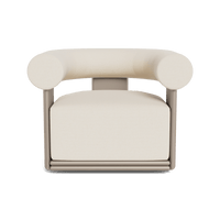 Collins Aluminum Swivel Lounge Chair