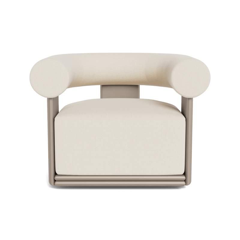 Collins Aluminum Swivel Lounge Chair