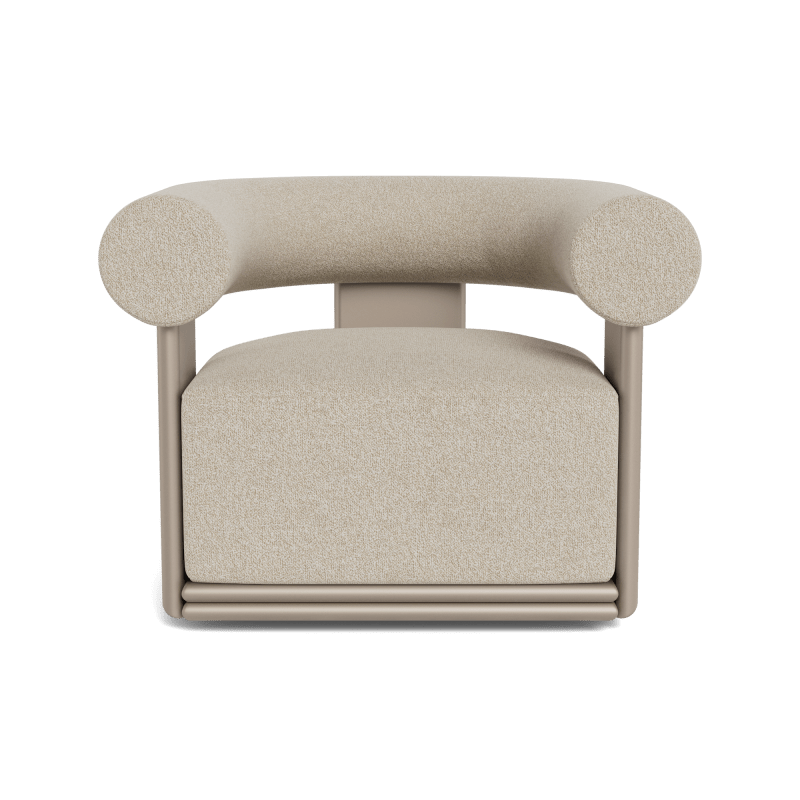 Collins Aluminum Swivel Lounge Chair
