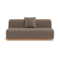 Como 2 Seat Armless Sofa