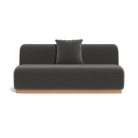 Como 2 Seat Armless Sofa