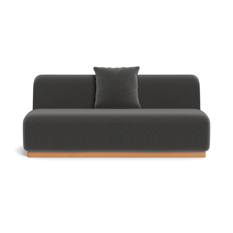 Como 2 Seat Armless Sofa