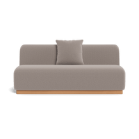Como 2 Seat Armless Sofa