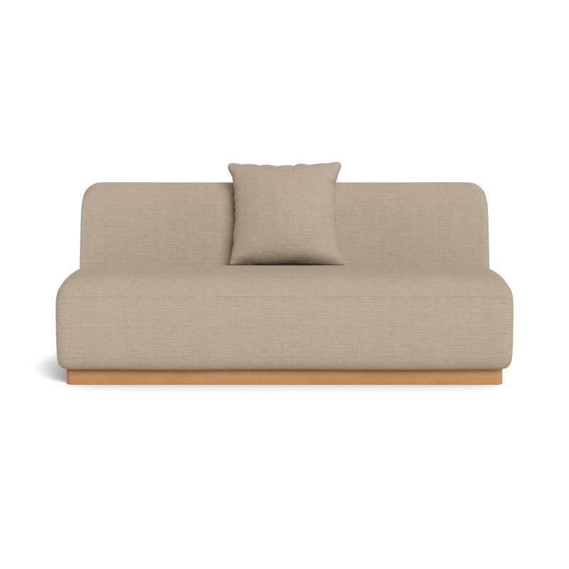 Como 2 Seat Armless Sofa
