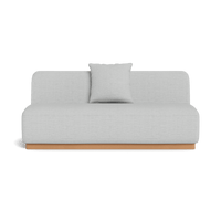 Como 2 Seat Armless Sofa