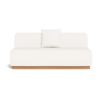 Como 2 Seat Armless Sofa