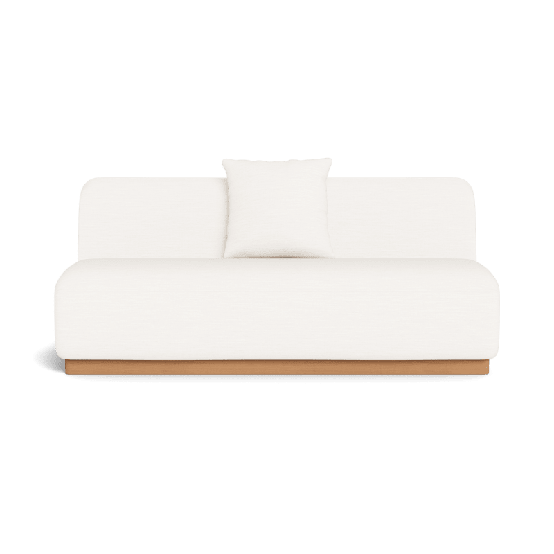 Como 2 Seat Armless Sofa