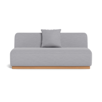 Como 2 Seat Armless Sofa
