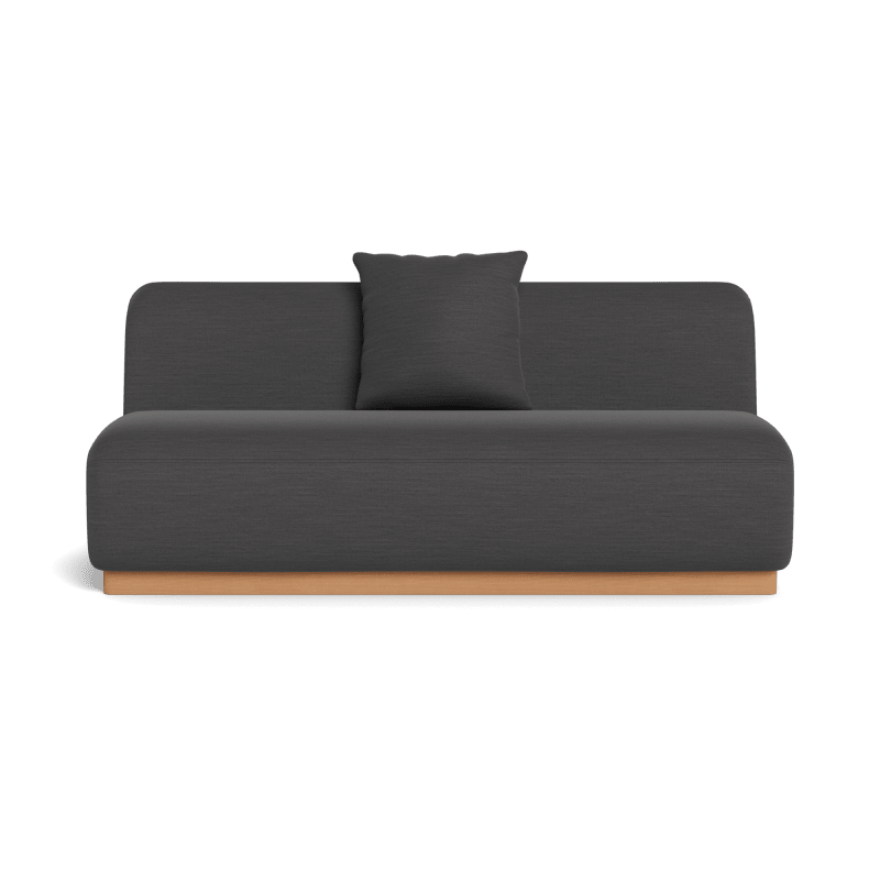 Como 2 Seat Armless Sofa