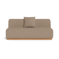 Como 2 Seat Armless Sofa