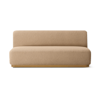 Como 2 Seat Armless Sofa