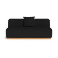 Como 2 Seat Armless Sofa
