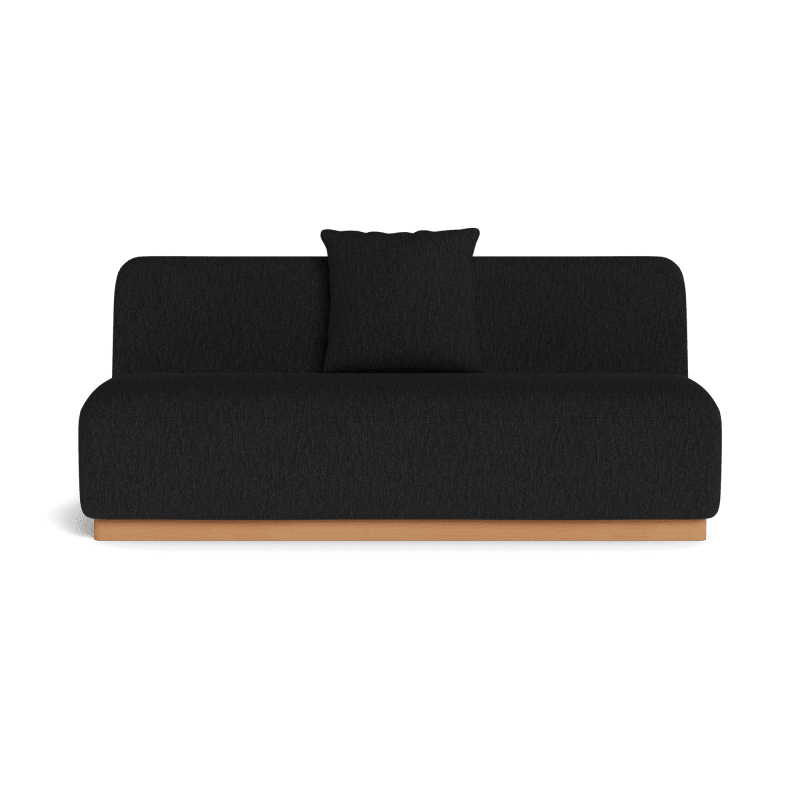 Como 2 Seat Armless Sofa