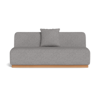 Como 2 Seat Armless Sofa